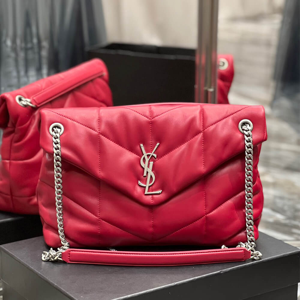 YSL Puffer Medium Chain Bag - Replica Luxury Bags™