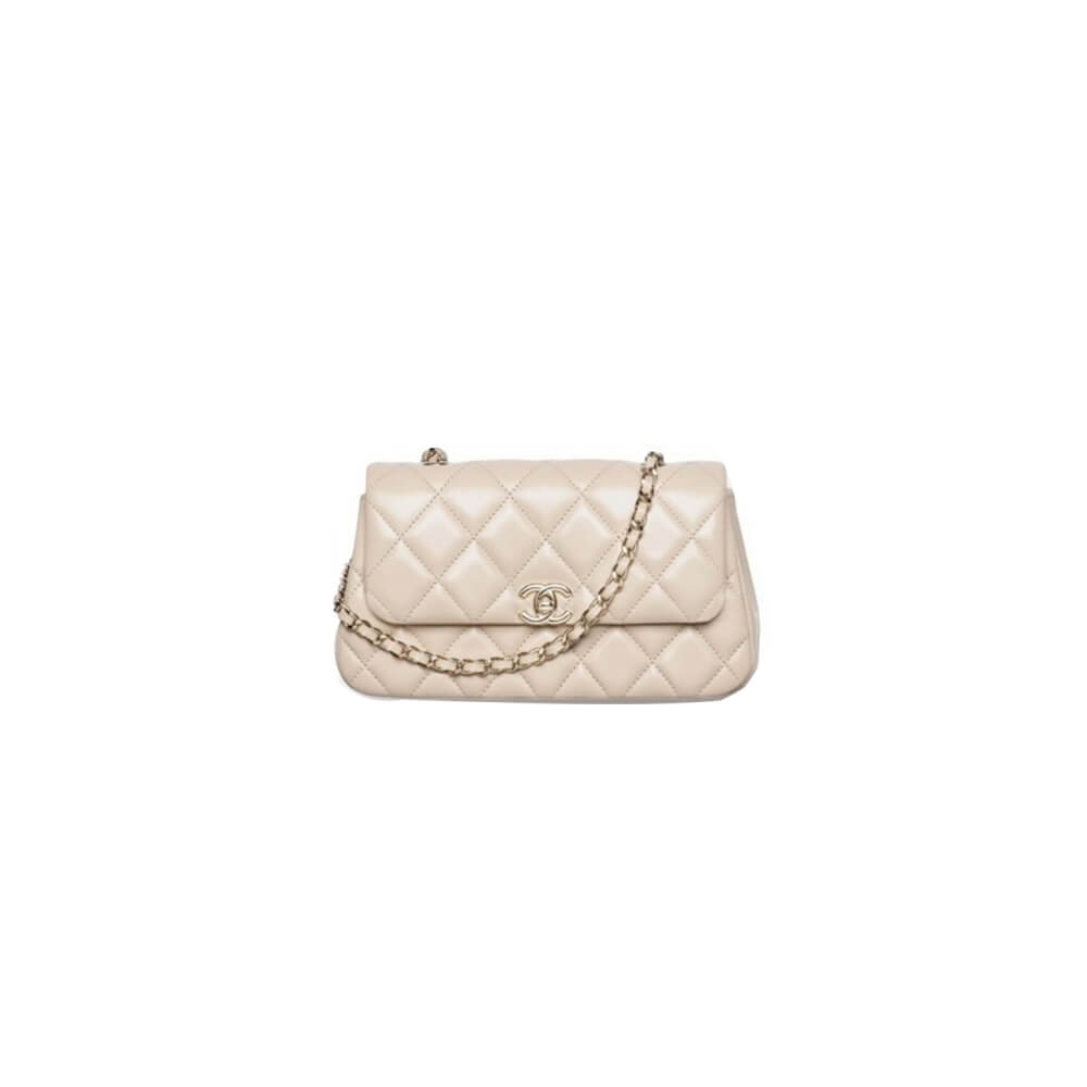 Chanel Flap Phone Holder Bag With Chain - Replica Luxury Bags™