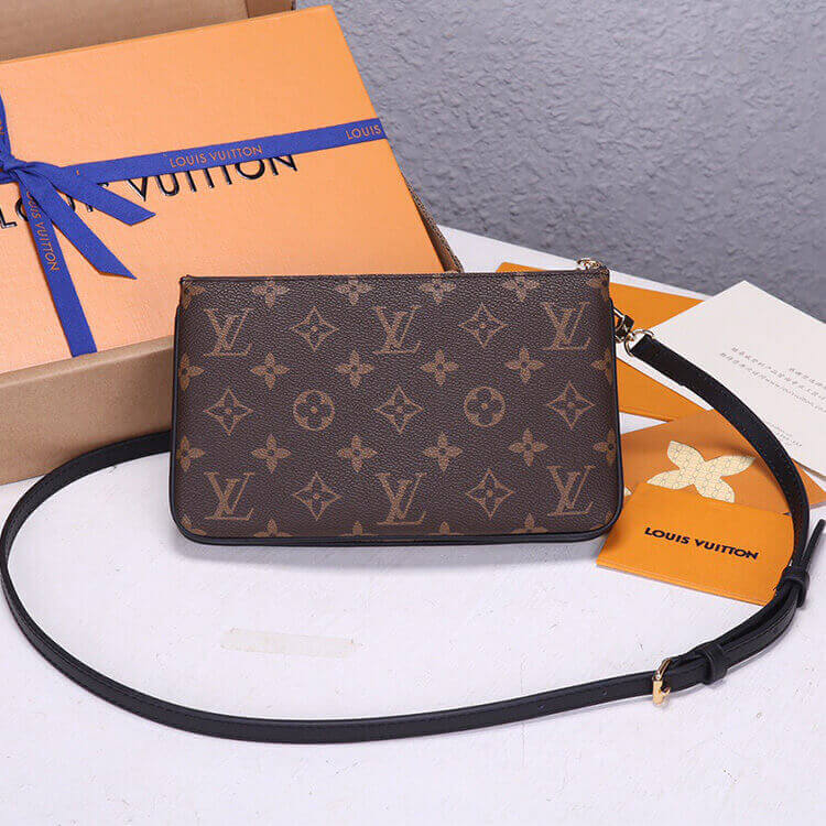 LV Double Zip Pochette Bag - Replica Luxury Bags™