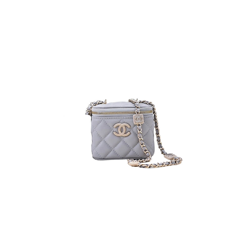 Chanel Small Vanity with Chain Bag - Replica Luxury Bags™