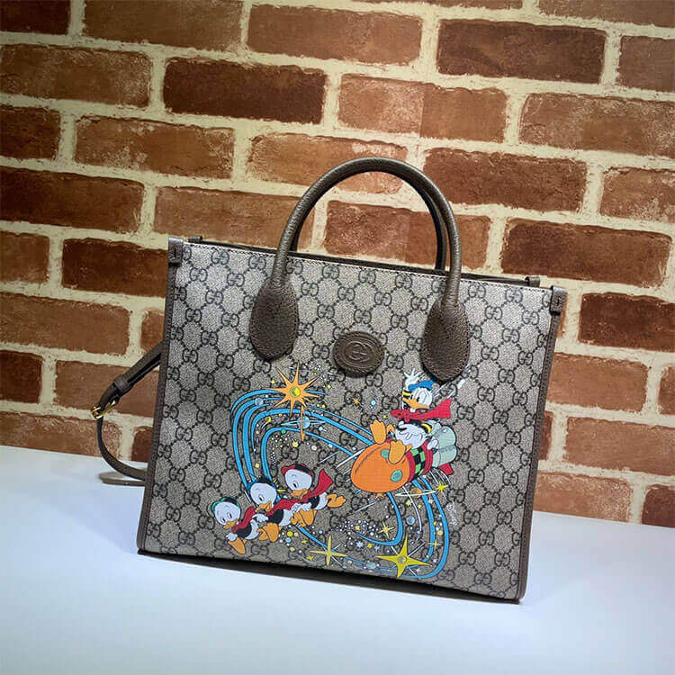Disney x Gucci Donald Duck Tote Bag - Replica Luxury Bags™