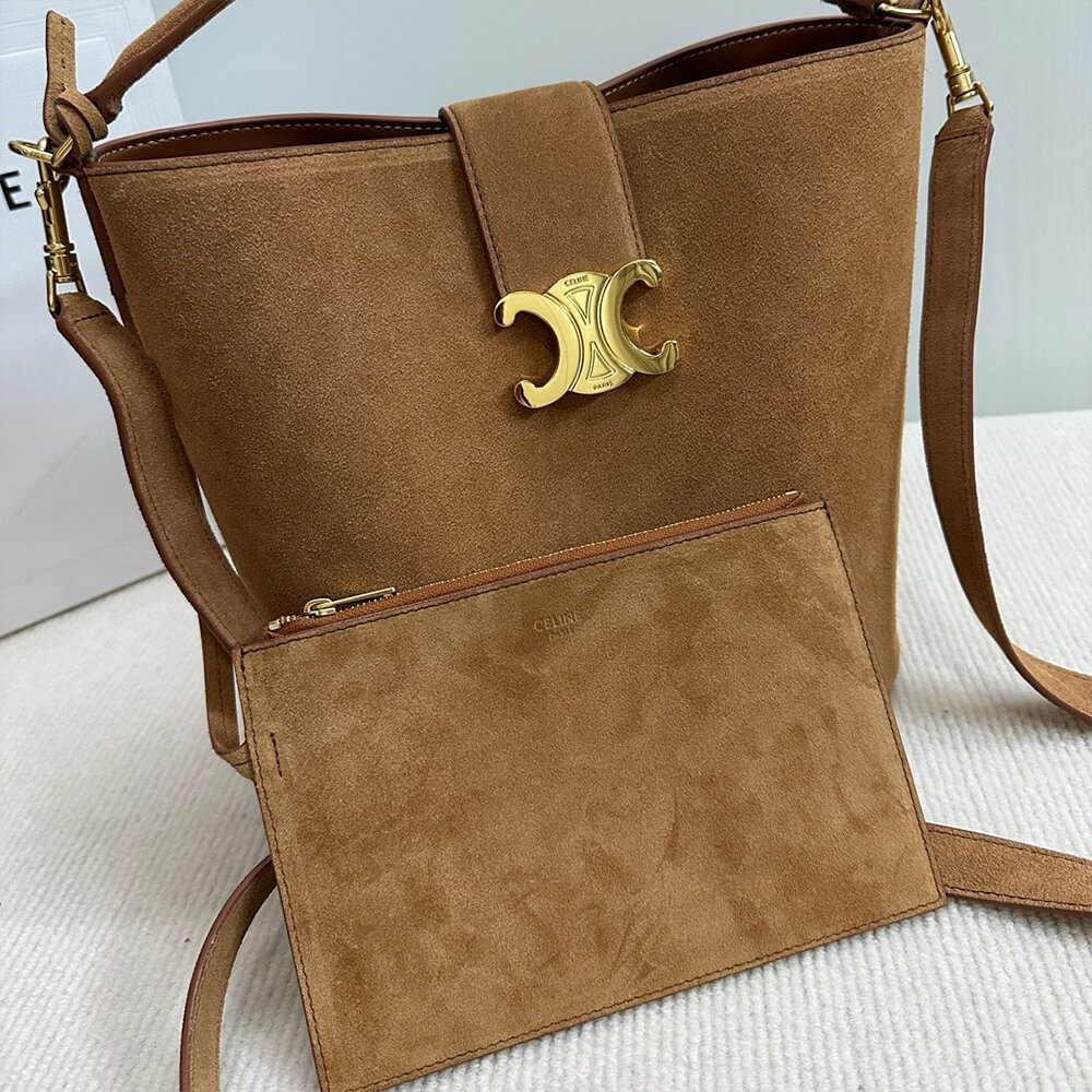 Celine Medium Louise Bag in Suede Calfskin - Replica Luxury Bags™