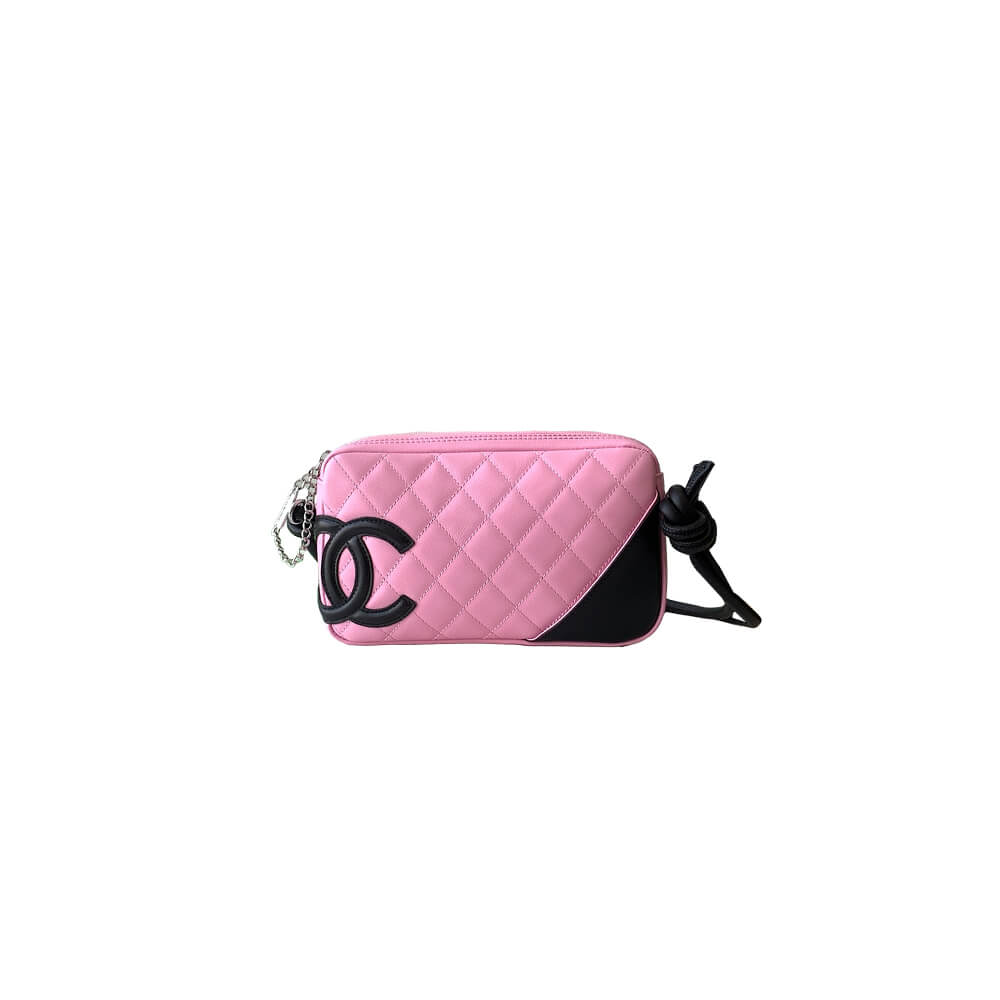 Chanel Mini Cambon Camera Bag in Pink - Replica Luxury Bags™