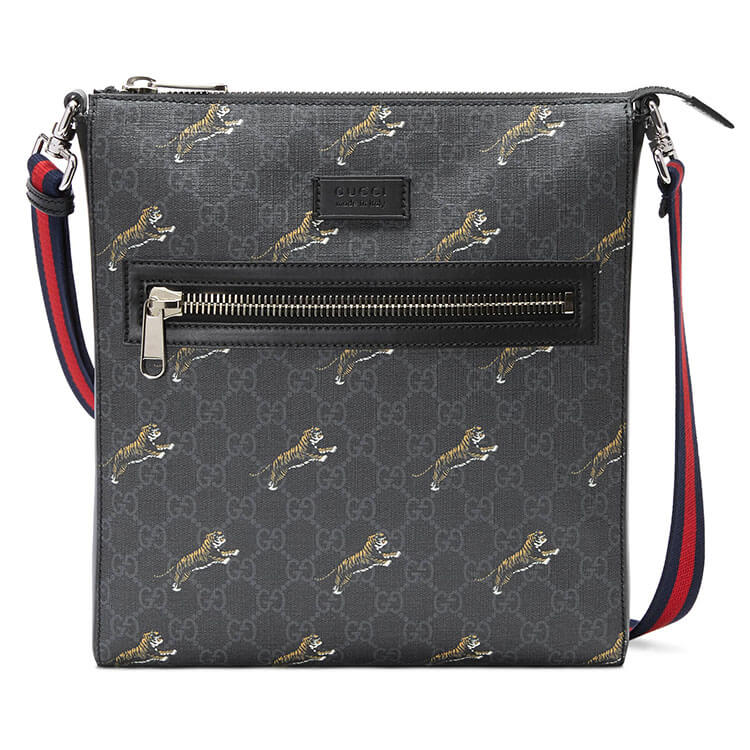 Gucci Bestiary Messenger Bag With Tigers - Replica Luxury Bags™