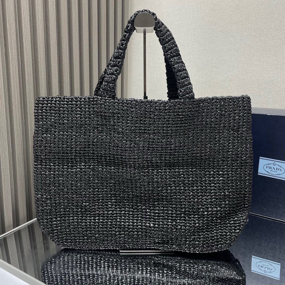 Prada Crochet Tote Bag - Replica Luxury Bags™