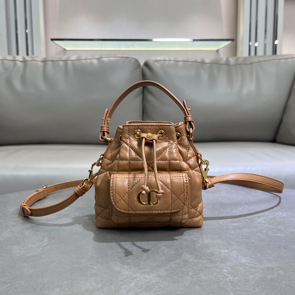 Dior Caro Nano Bucket Bag - Replica Luxury Bags™