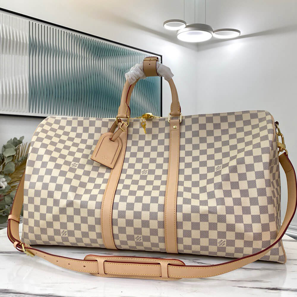 LV Keepall Bandouliere 55 Bag - Replica Luxury Bags™