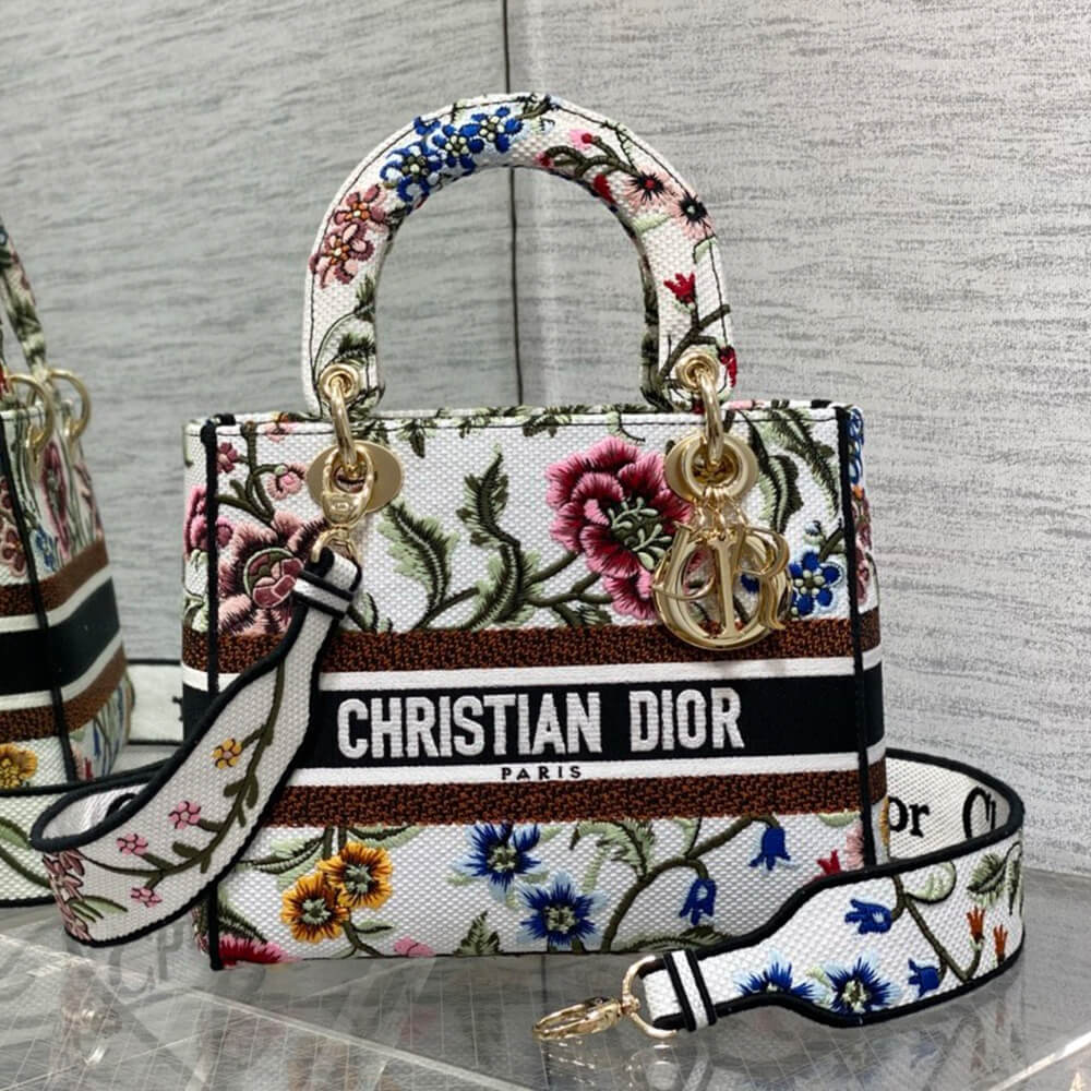 Dior Medium Lady D-Lite Bag - Replica Luxury Bags™