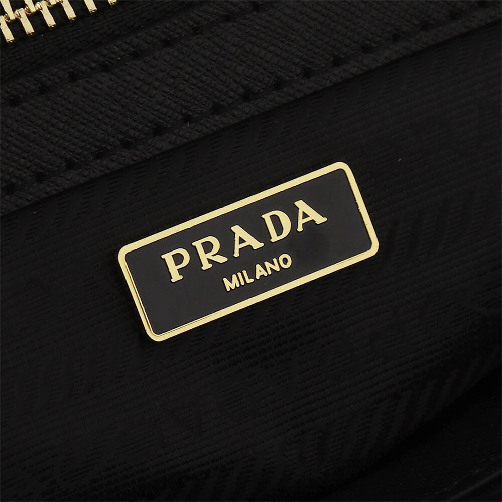 Small Prada Galleria Embroidered Fabric Bag - Replica Luxury Bags™