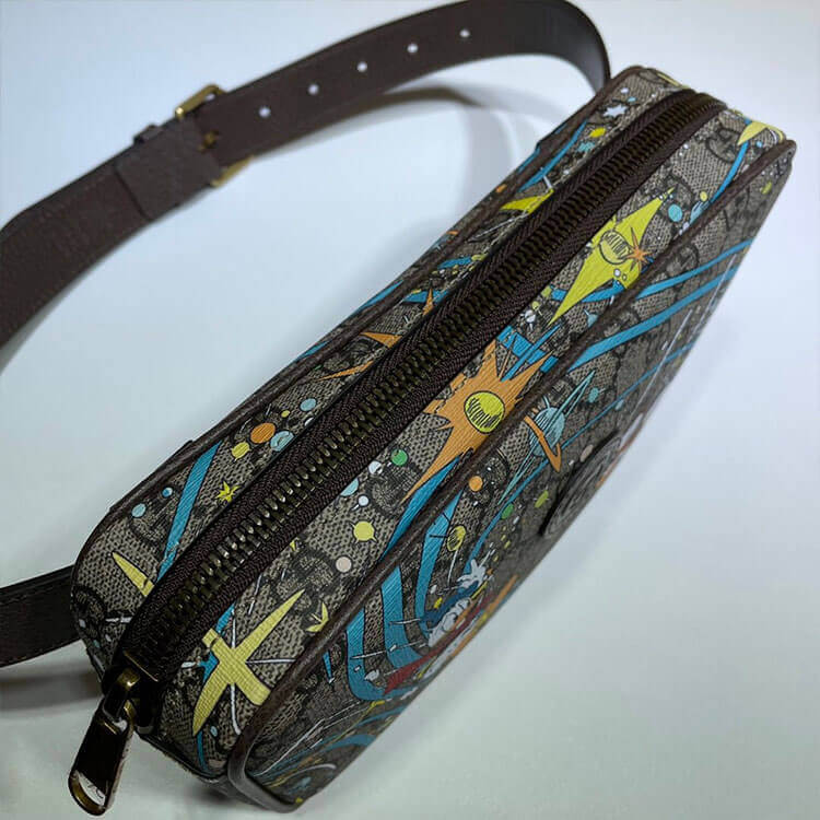 Disney x Gucci Donald Duck Print Belt Bag - Replica Luxury Bags™