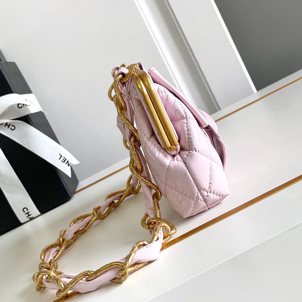Chanel Large Clutch Bow Knot Bag With Chain - Replica Luxury Bags™