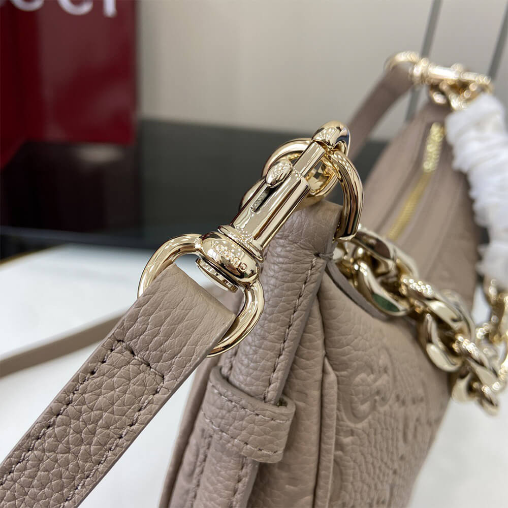 Gucci GG Emblem Small Shoulder Bag - Replica Luxury Bags™