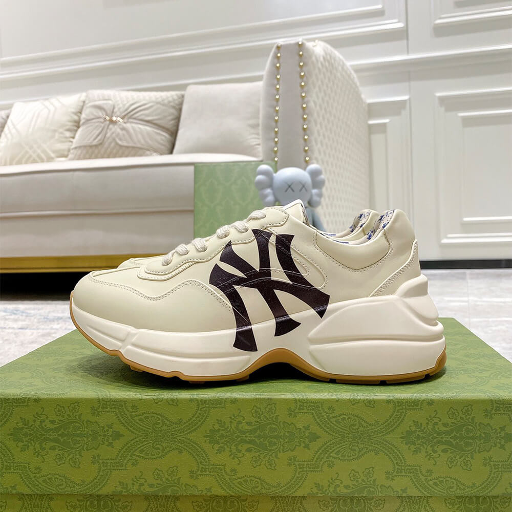 Gucci X MLB Rhyton Sneaker Shoes - Replica Luxury Bags™