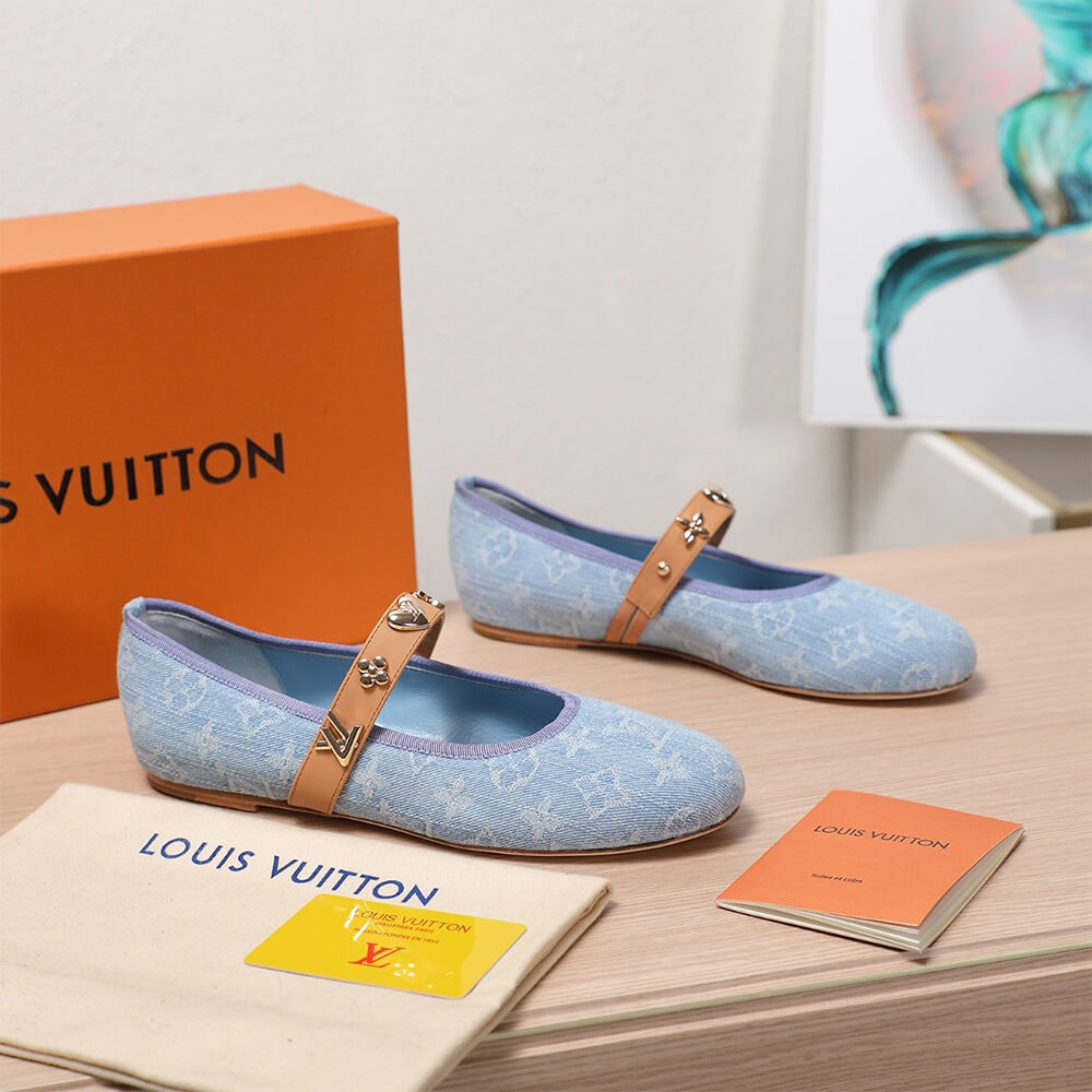 LV Romy Flat Ballerina Shoes - Replica Luxury Bags™