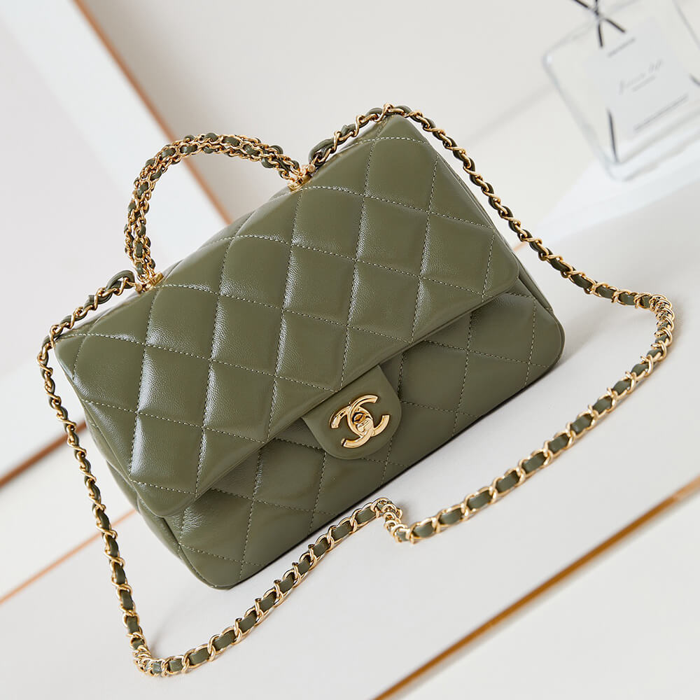 Chanel Flap Bag with Top Handle - Replica Luxury Bags™