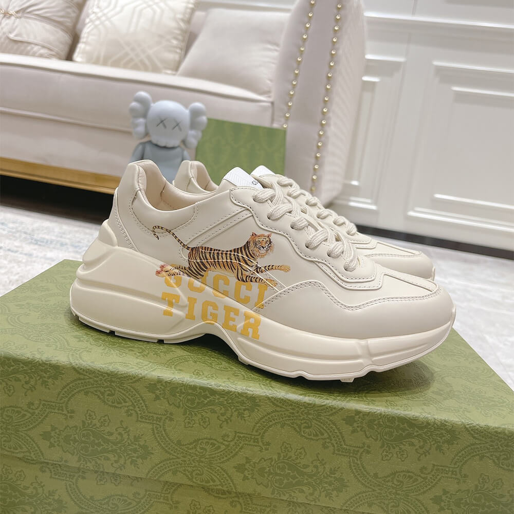 Gucci Tiger Rhyton Sneaker Shoes - Replica Luxury Bags™