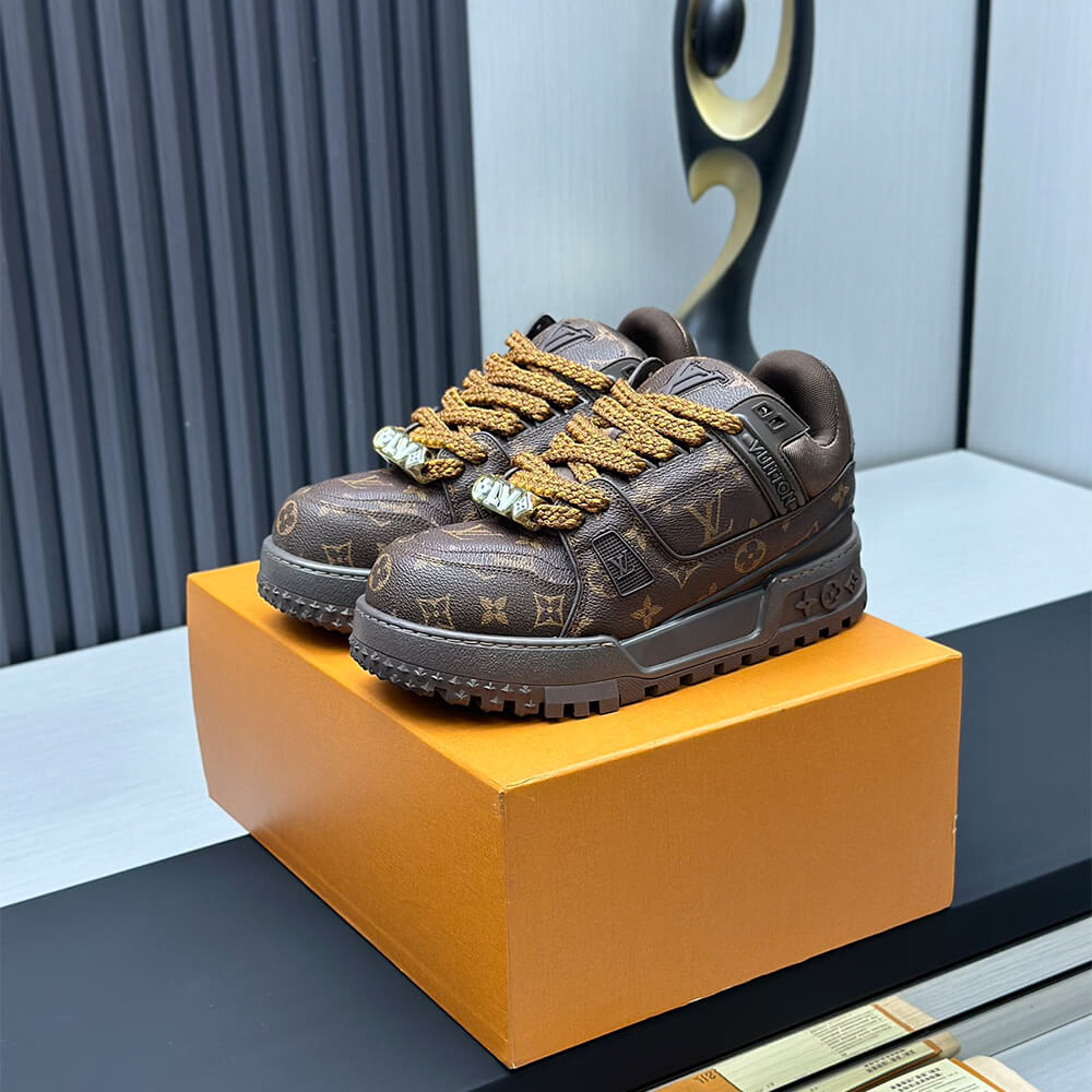 LV Trainer Maxi Sneaker Shoes - Replica Luxury Bags™