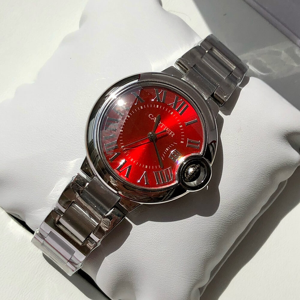 Cartier 33mm Ballon Bleu de Cartier watch - Replica Luxury Bags™