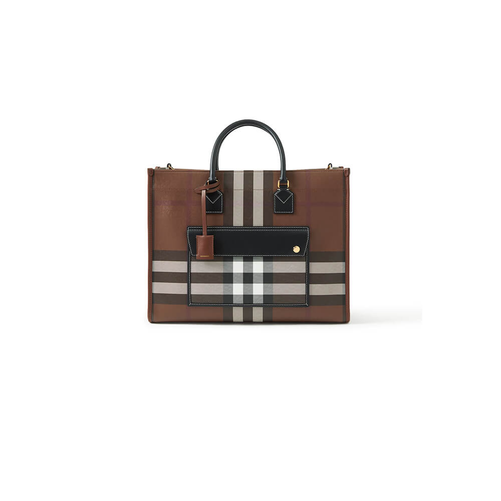 Burberry Medium Freya Tote Bag - Replica Luxury Bags™