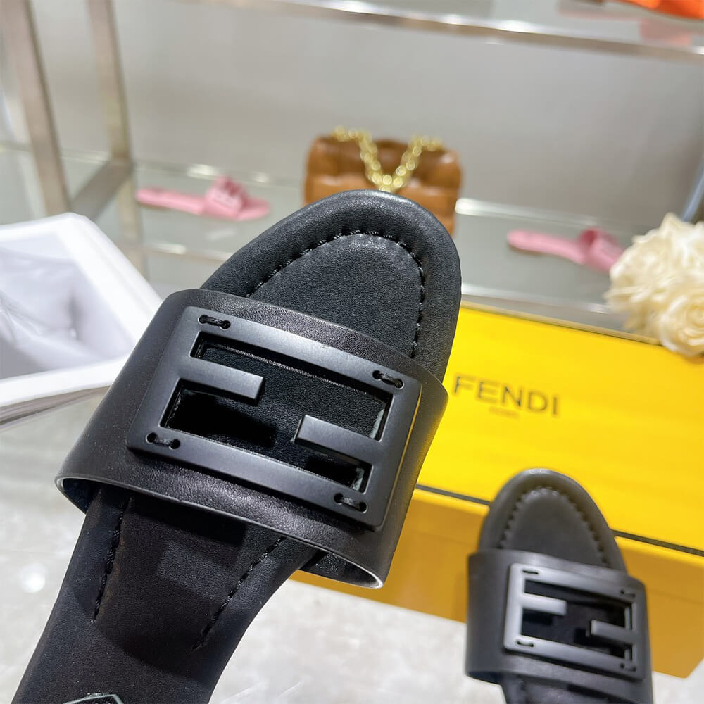 Fendi Baguette Slides Shoes - Replica Luxury Bags™