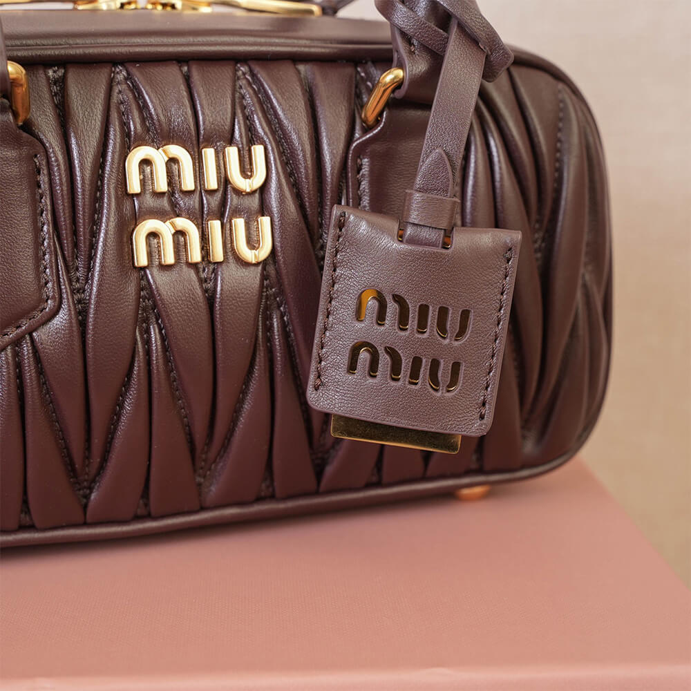 Miumiu Medium Arcadie Matelasse Nappa Bag - Replica Luxury Bags™
