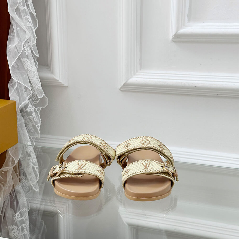 LV Bom Dia Flat Comfort Mule Shoes - Replica Luxury Bags™