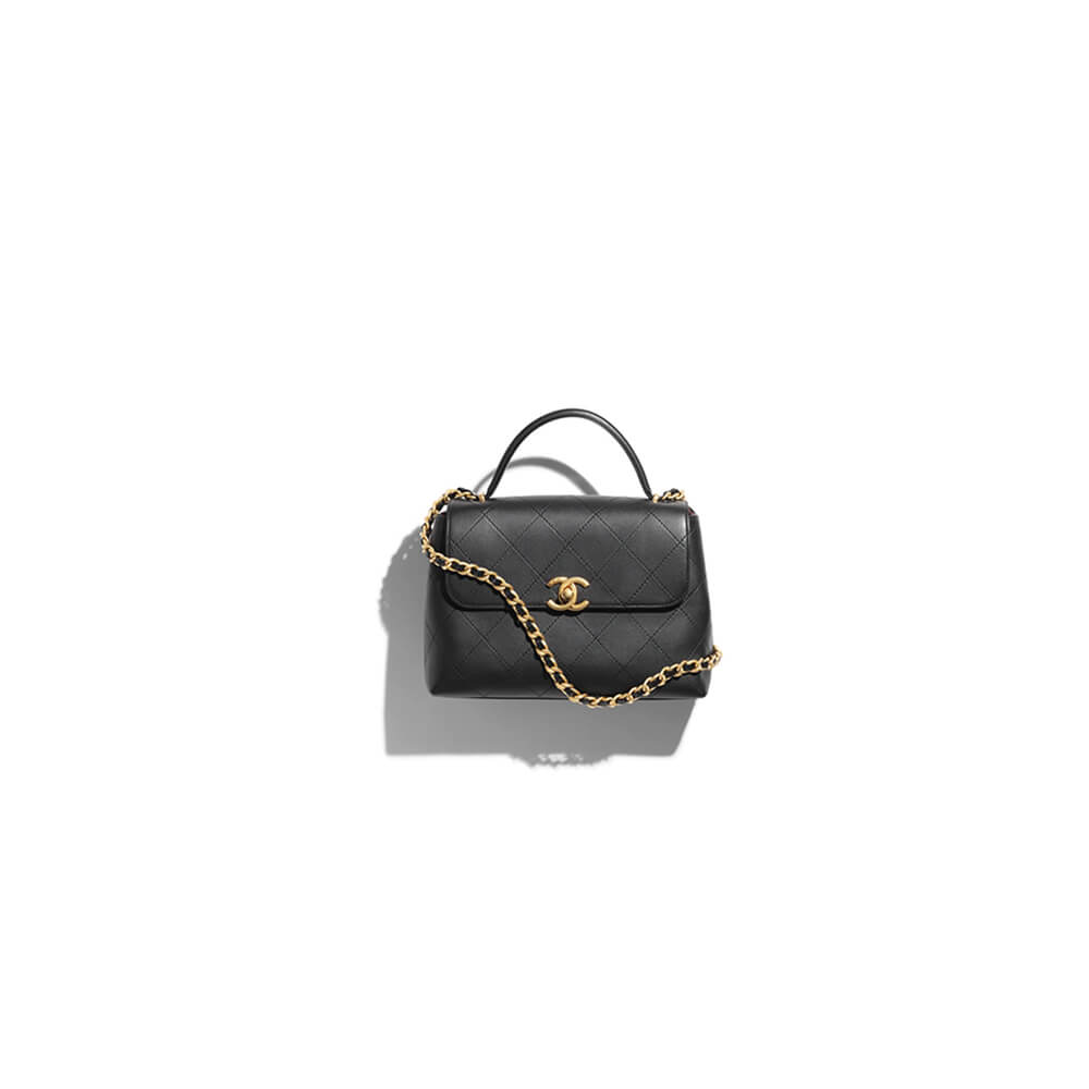 Chanel Large Flap Bag With Top Handle - Replica Luxury Bags™
