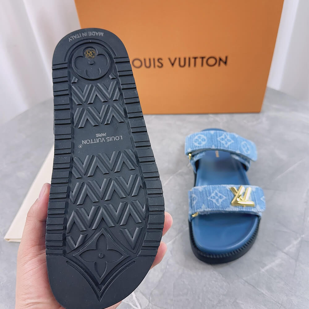 LV Bom Dia Flat Comfort Mule Shoes - Replica Luxury Bags™