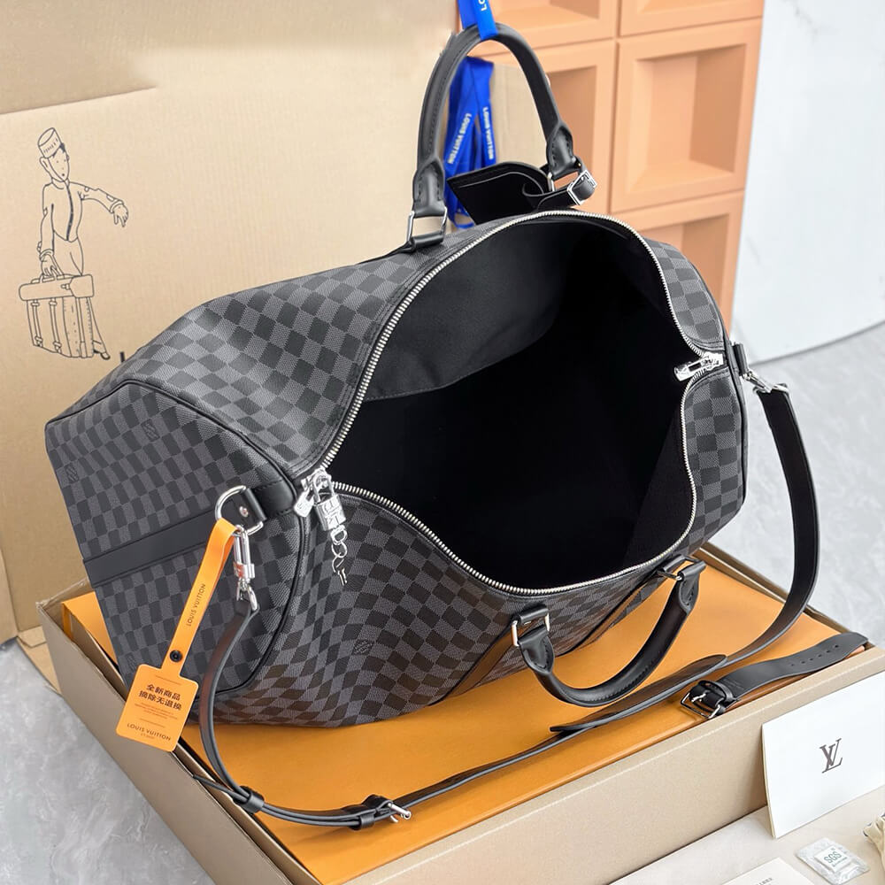LV Keepall Bandouliere 55 Bag - Replica Luxury Bags™