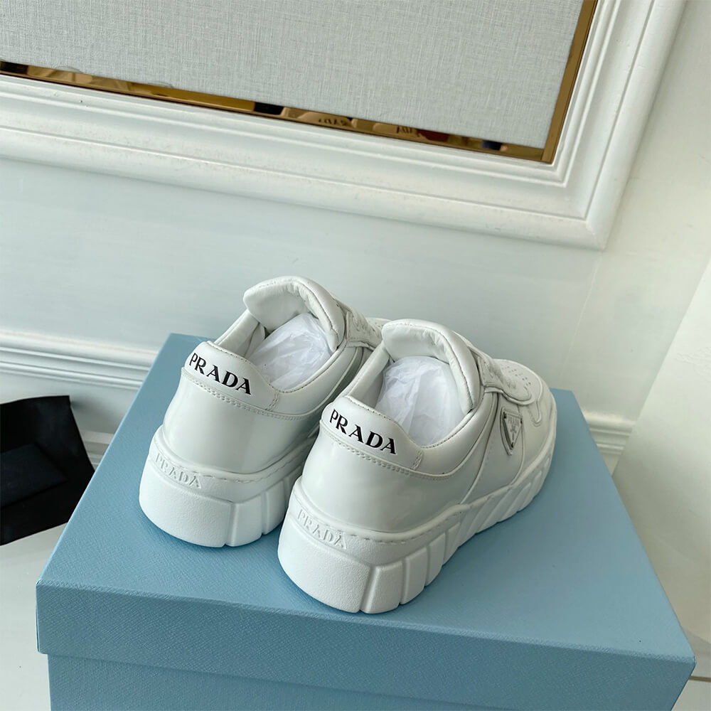 Prada Leather Sneakers Shoes - Replica Luxury Bags™