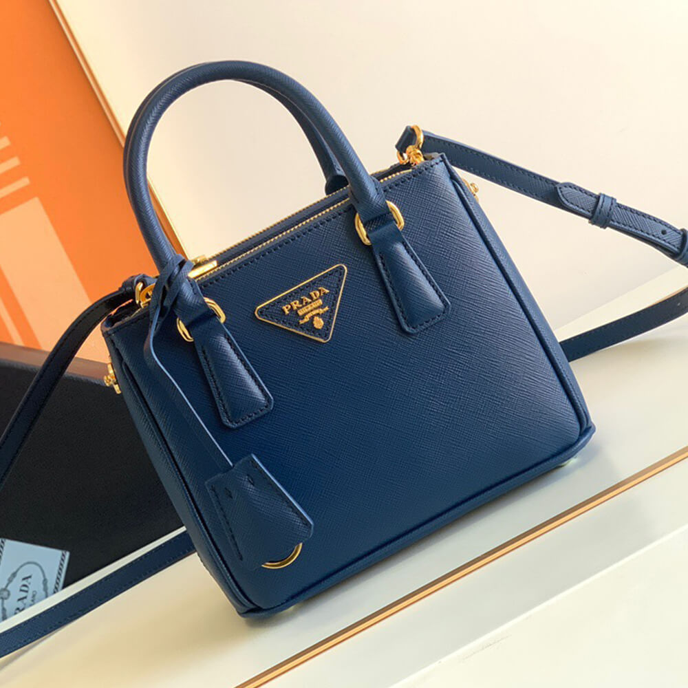 Prada Galleria Saffiano Leather Mini Bag - Replica Luxury Bags™