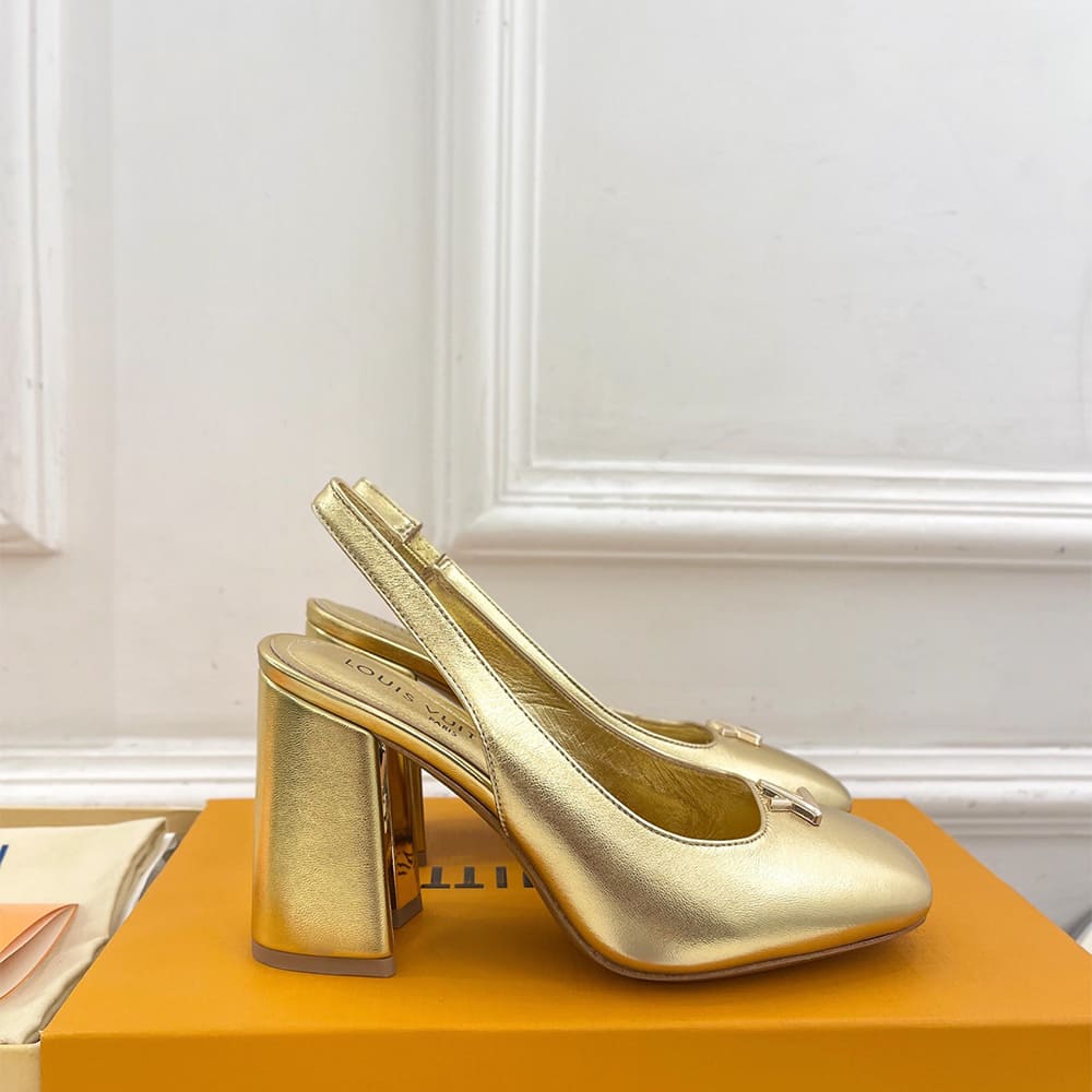 LV Swing Slingback Pump Shoes - Replica Luxury Bags™