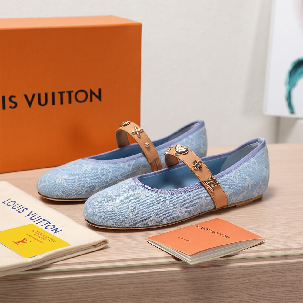 LV Romy Flat Ballerina Shoes - Replica Luxury Bags™