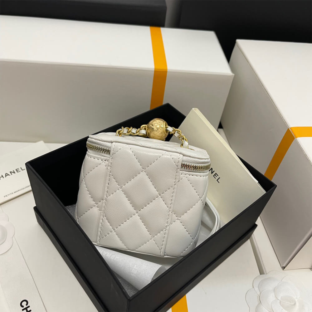 Chanel Small Vanity Bag with Chain - Replica Luxury Bags™