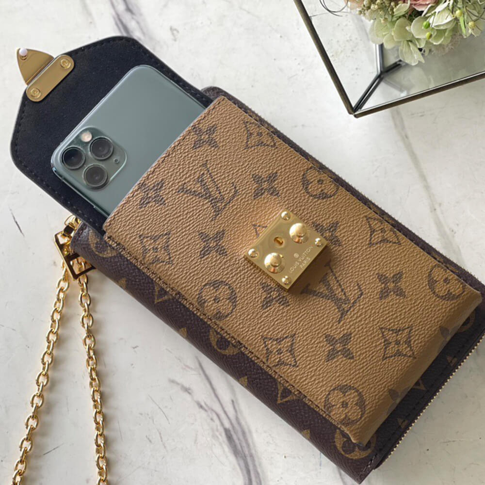 LV Vertical Zippy Wallet Métis Phone Holder Bag - Replica Luxury Bags™