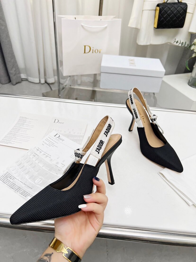 J Adior Slingback Pump Shoes - Replica Luxury Bags™