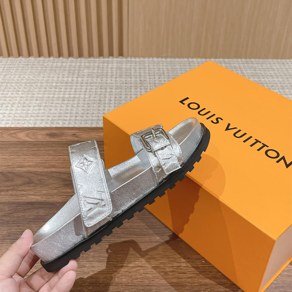 LV Bom Dia Flat Comfort Mule Shoes - Replica Luxury Bags™