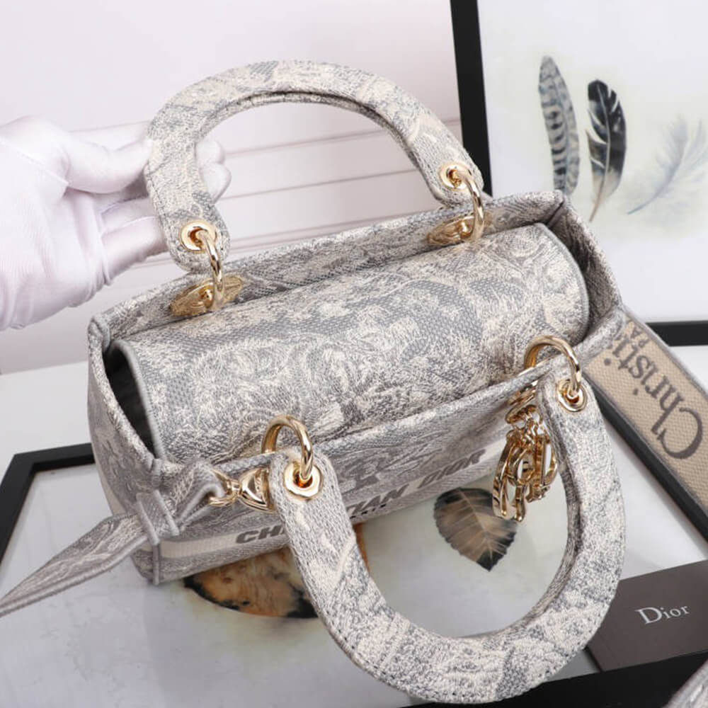 DIOR MEDIUM LADY D-LITE BAG - Replica Luxury Bags™