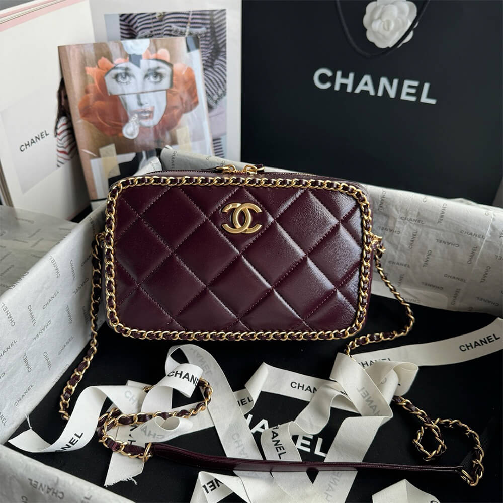 Chanel Small Camera Case Bag - Replica Luxury Bags™