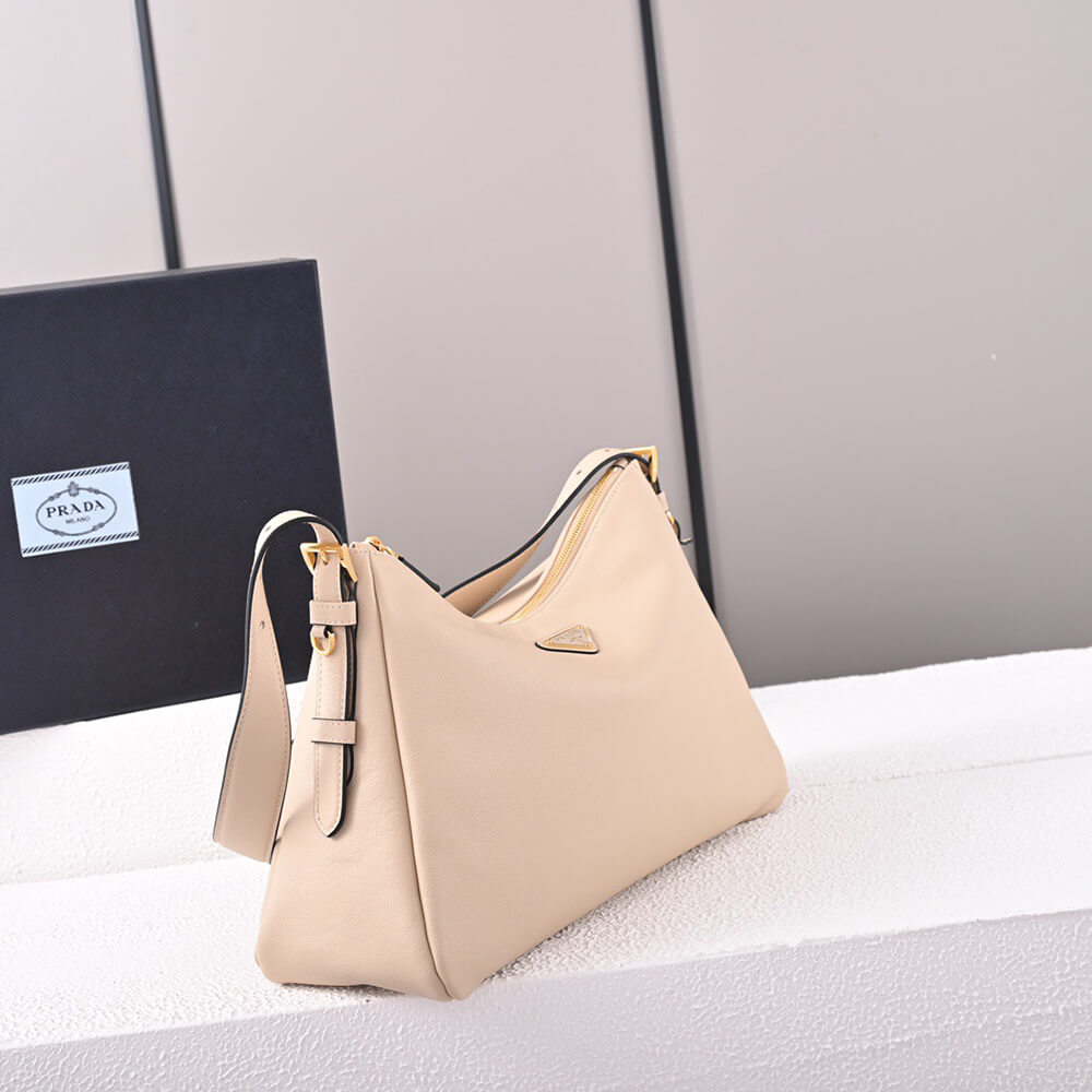 Prada Aimee Large Leather Shoulder Bag - Replica Luxury Bags™