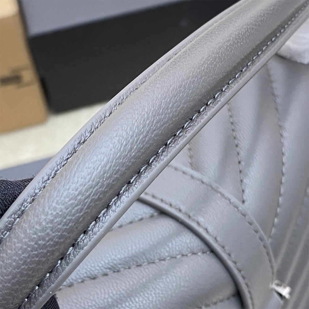 YSL College Medium Chain Bag in Quilted Leather - Replica Luxury Bags™