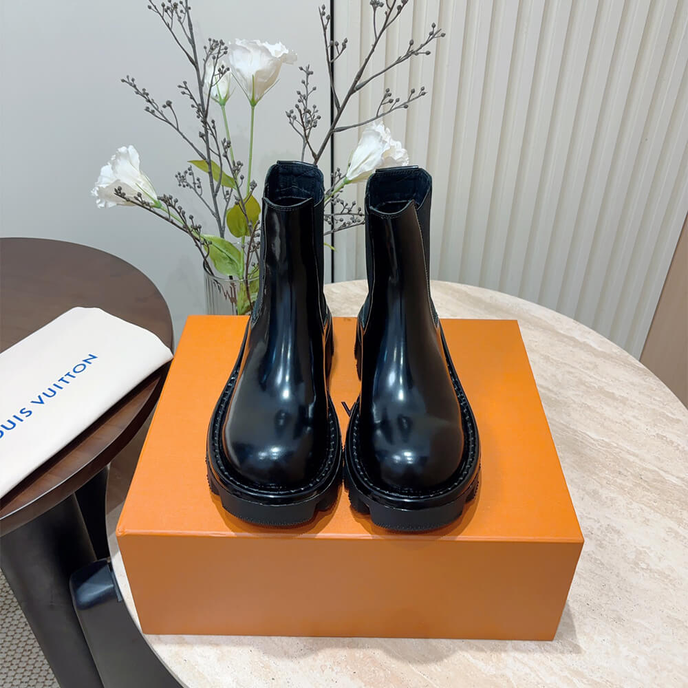 LV Checker Chelsea Boot Shoes - Replica Luxury Bags™