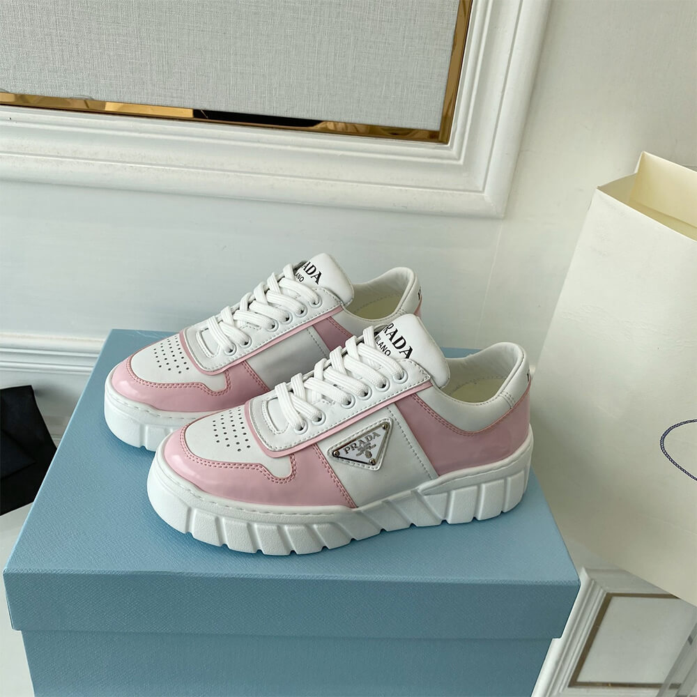 Prada Leather Sneakers Shoes - Replica Luxury Bags™