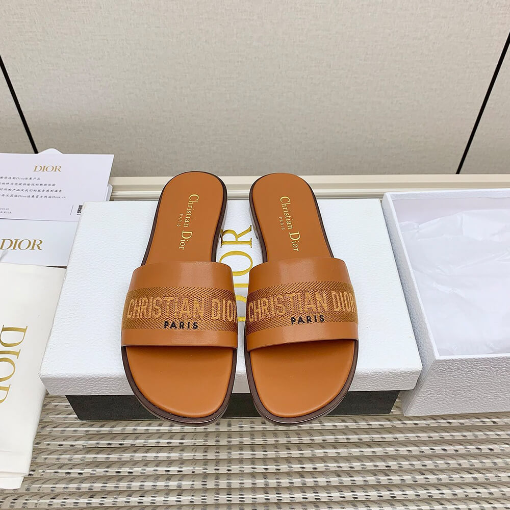 Dior Dway Slides Shoes - Replica Luxury Bags™