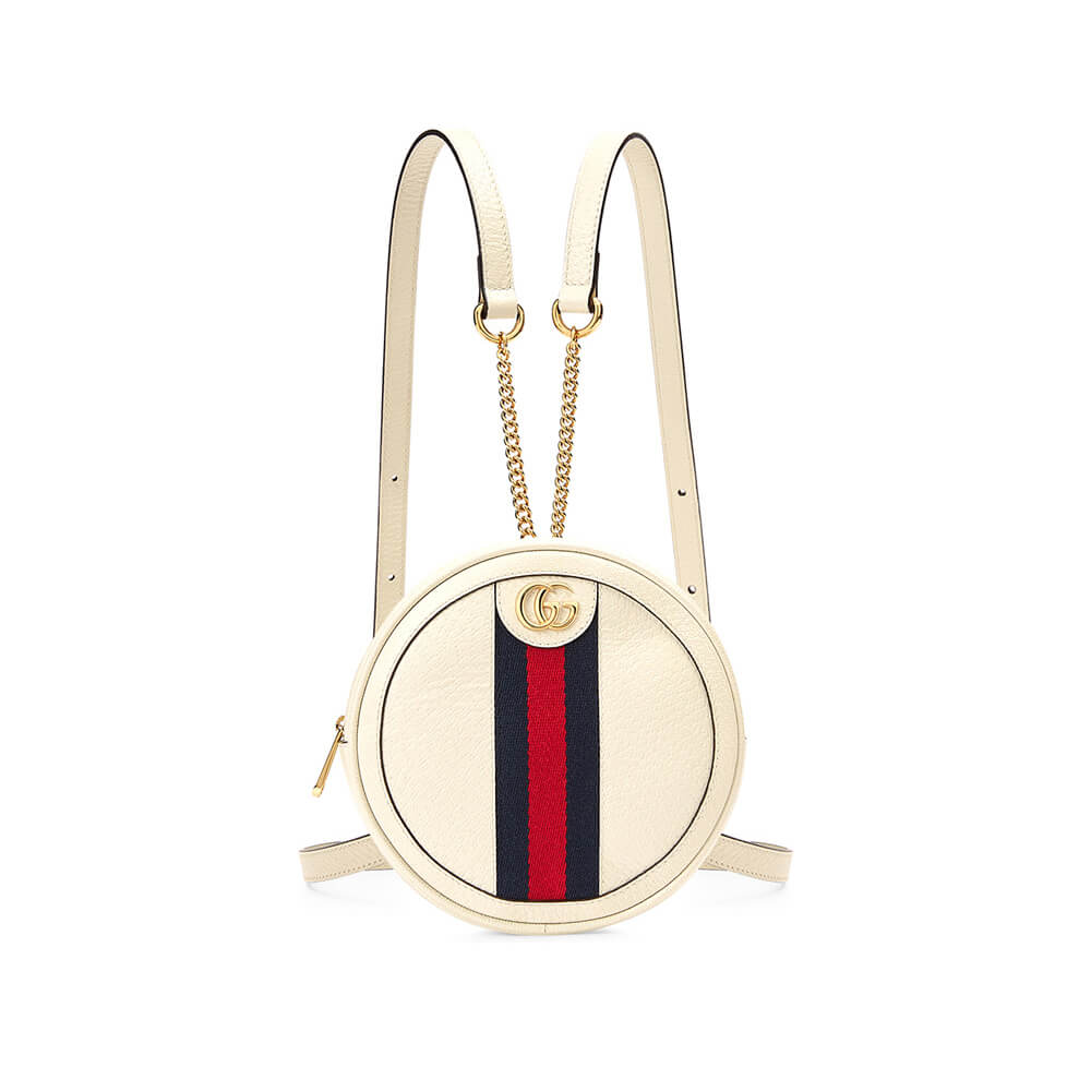 Gucci GG Ophidia Mini Backpack Round Bag - Replica Luxury Bags™