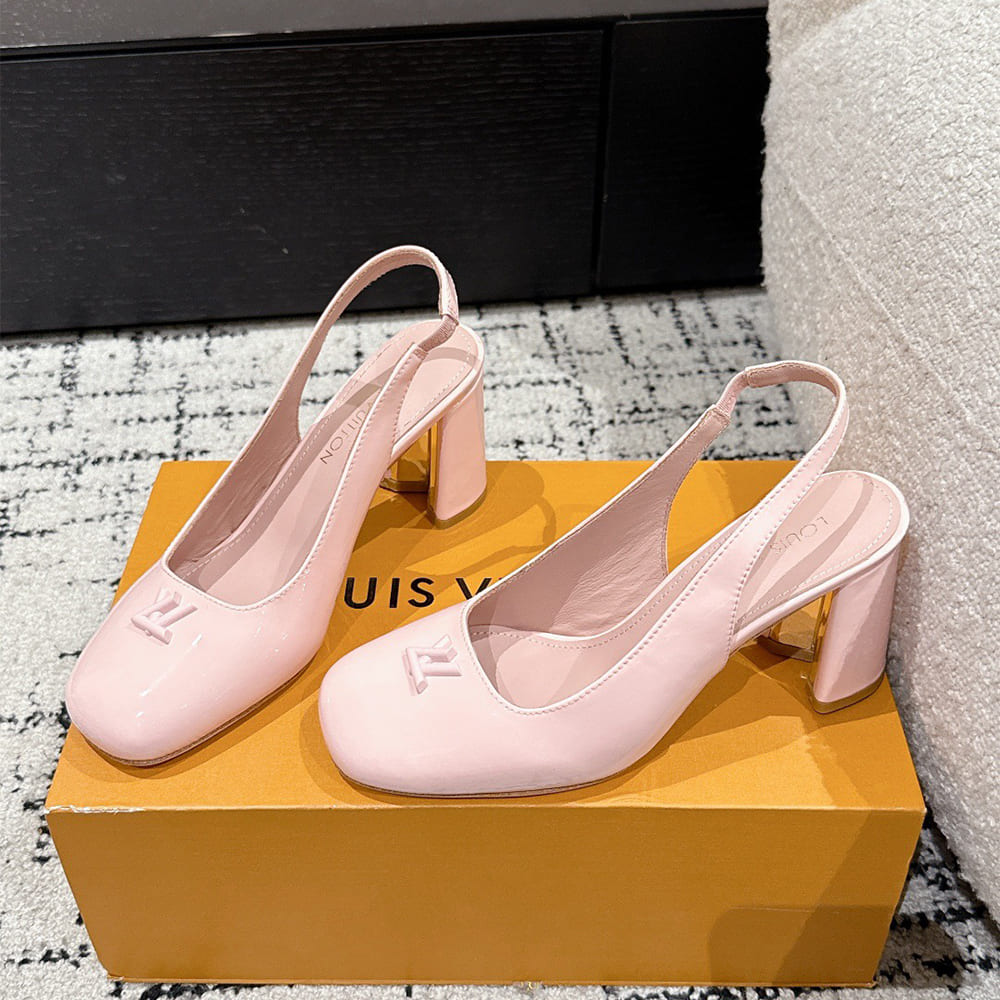 LV Swing Slingback Pump Shoes - Replica Luxury Bags™