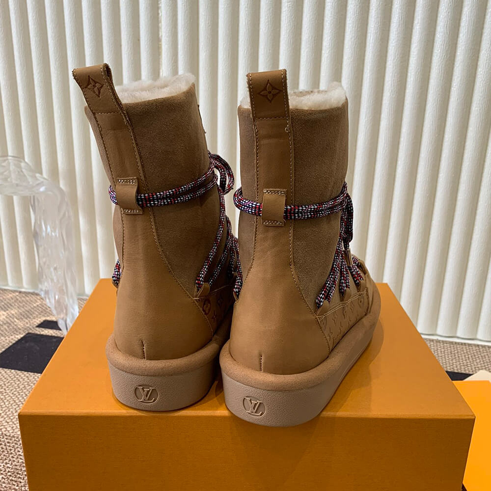 LV Aspen Platform Ankle Boot Shoes - Replica Luxury Bags™