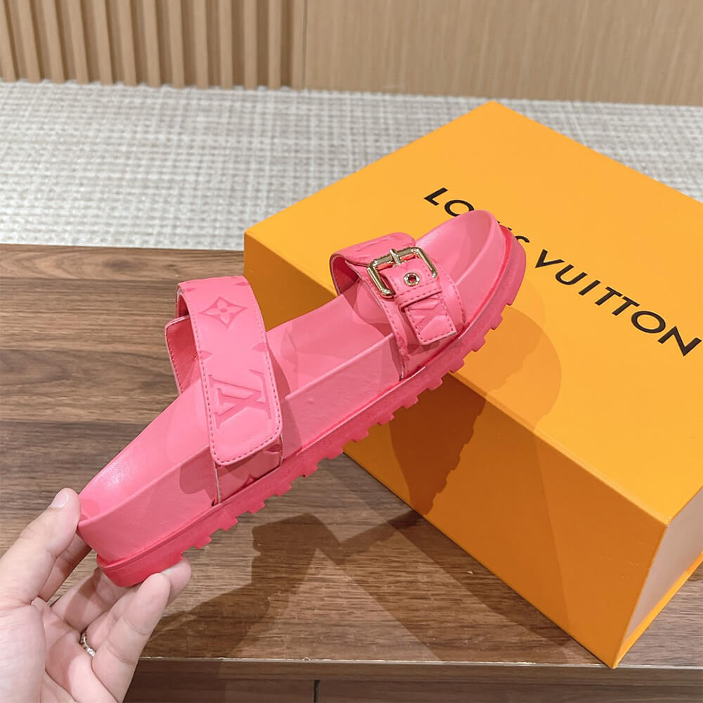 LV Bom Dia Flat Comfort Mule Shoes - Replica Luxury Bags™