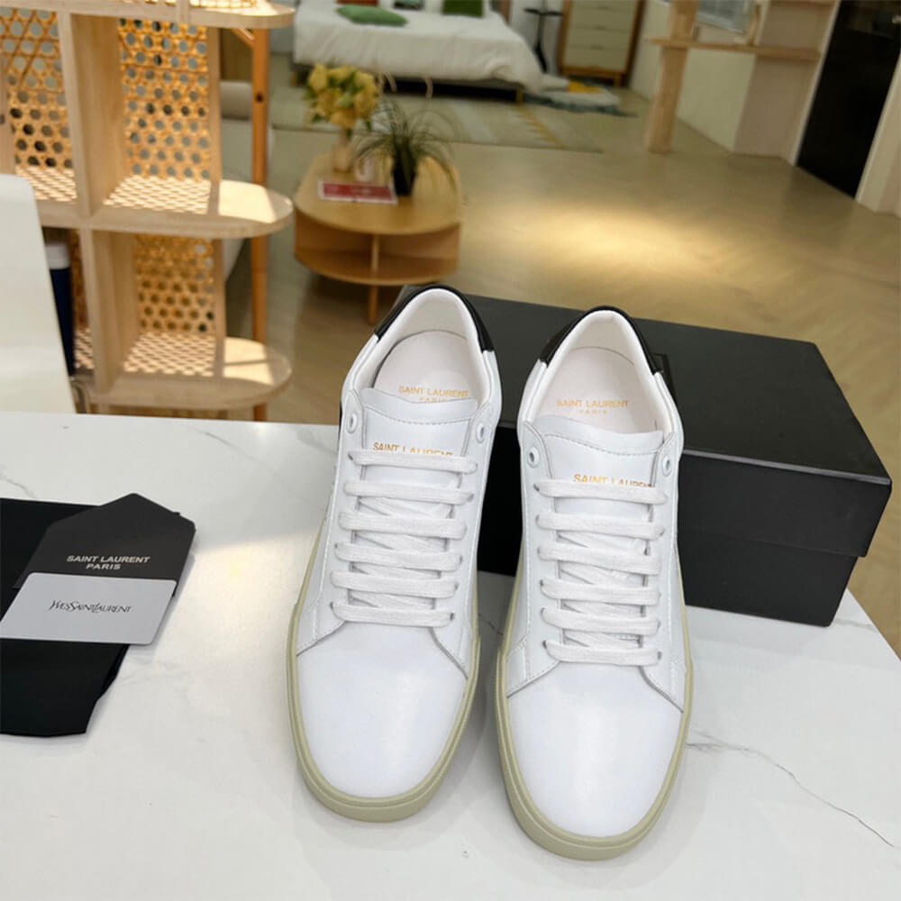 YSL Court Classic Sneaker Shoes - Replica Luxury Bags™