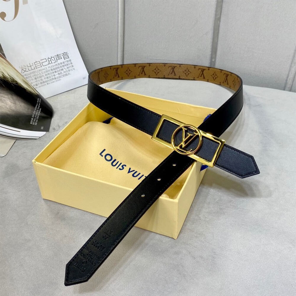 LV Dauphine 25mm Reversible Belt - Replica Luxury Bags™